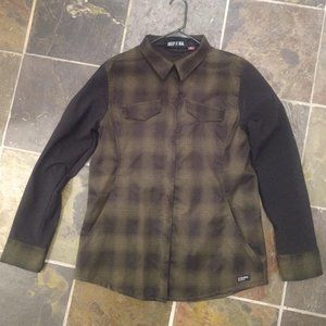 Women's Plaid Ride Snowboard Shell/Shirt/Jacket